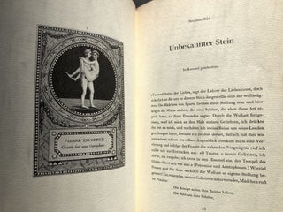 Denkmäler des Geheimkults der römischen Damen / Bilder aus dem Leben der römischen Cäsaren, 2 volumes in slipcase