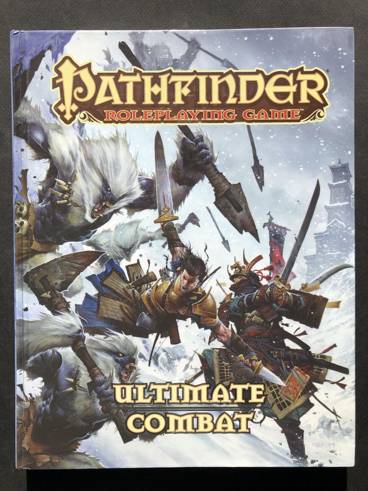 Item #H20887 Pathfinder Roleplaying Game: Ultimate Combat (2011). RPG, Jason Bulmahn.