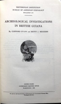 Archeological Investigations in British Guiana