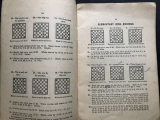 The Game of Draughts. Hill's Pocket Manual Containing How to Play the Popular Openings Minutely Described...