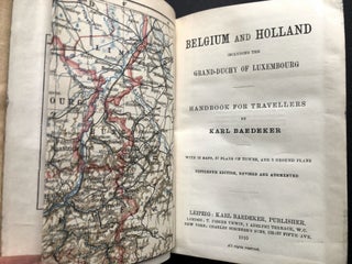 Baedeker's Belgium and Holland, including the Grand-Duchy of Luxembourg