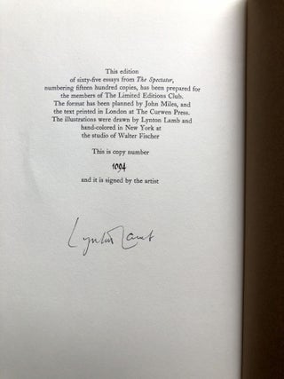 The Spectator - Limited Editions Club