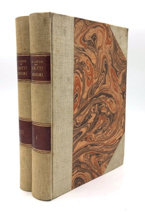 Item #H21449 Scritti Minori, 2 volumes. Francesco di Capua