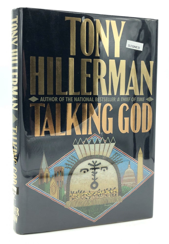Item #H21486 Talking God - signed. Tony Hillerman.