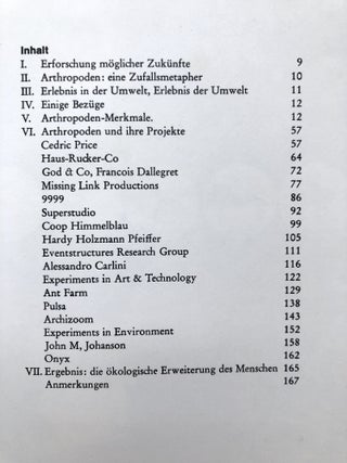 JAM: Projekte der Arthropoden zur Gestaltung der Zukunft -- inscribed to one of his collaborators