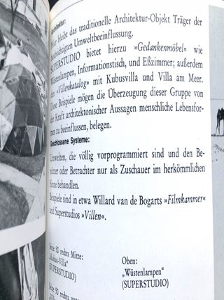 JAM: Projekte der Arthropoden zur Gestaltung der Zukunft -- inscribed to one of his collaborators