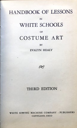 Handbook of Lessons in White Schools of Costume Art
