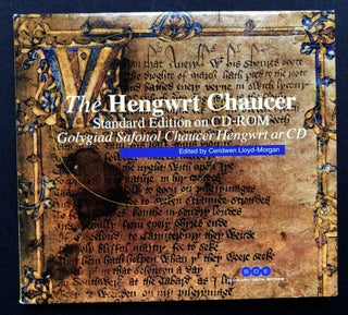 Item #H21661 The Hengwrt Chaucer, Sandard Edition on CD-ROM, Golygiad Saafonol Chaucer Hengwrt ar...