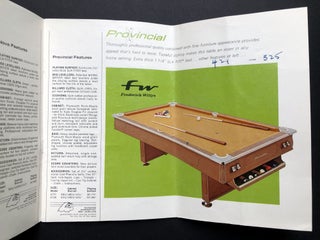 Leisure Time Catalog '67: billiard and pool tables, table tennis tables, etc.