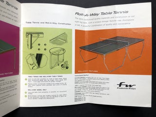 Leisure Time Catalog '67: billiard and pool tables, table tennis tables, etc.