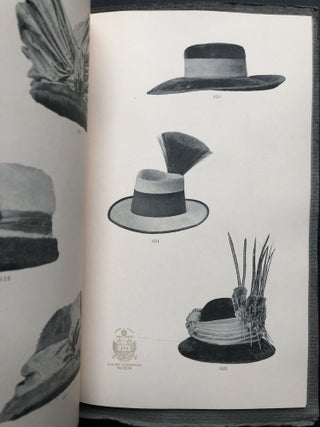 1910 Viennese Hat catalog: J. Heinr. JTA, Wien, 1910-1911