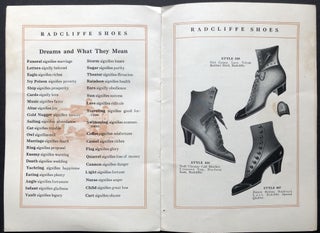 Ca. 1910s catalog of women's shoes, plus "How To Tell Fortunes"