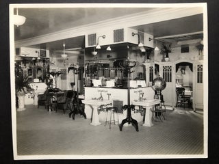 Item #H21778 1930s original 8x10 photo of the Chiropodist's Office, Woolworth Building basement,...