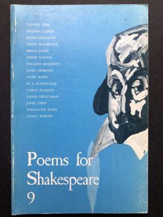 Item #H21908 Poems for Shakespeare No. 9. Danny Abse, M. L. Rosenthal, William Meredith, Derek...