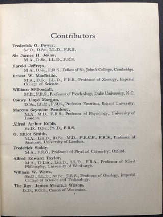Evolution in the Light of Modern Knowledge, a Collective Work