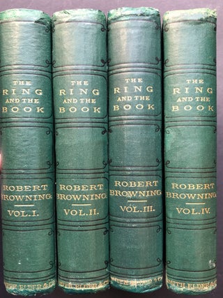 The Ring and the Book, 4 volumes, (1868-1869)