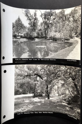 20 photographs of Schenley Park, Pittsburgh from 1937