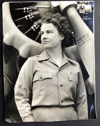 Item #H22262 Signed photo of Helen Richey (1909-1947) pioneering female aviator from McKeesport PA