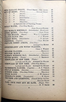 1896 Select Catalogue of Popular Vocal and Instrumental Music
