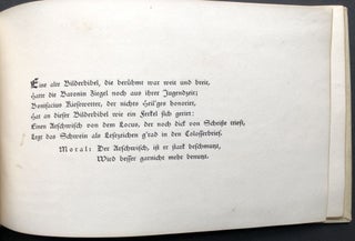 "Herzblättchens Zeitvertreib" ein Almanach fur frohe Stunden: Ein gar hohen Lied aus d. Leben u. Streben d. Magistri Bonifacii Kiesewetter ; Festgabe d. G.m.b.H. (ohne H.) München Karneval 1910