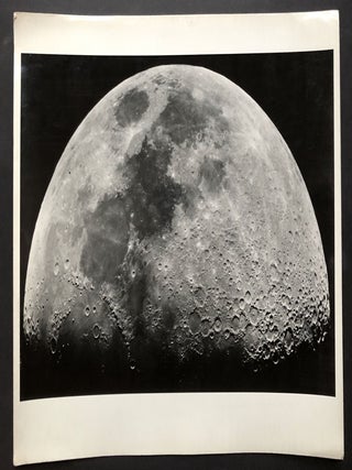 Group of old astronomical photos, some very large: stars, nebula, moon, planetarium, etc.