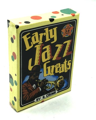 Item #H22648 Early Jazz Greats, boxed set of 36 cards, sealed. R. Crumb