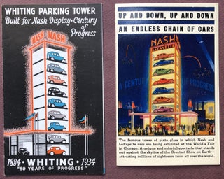 Item #H22766 Small handout for Nash and LaFayette cars at the Chicago Century of Progress World's...