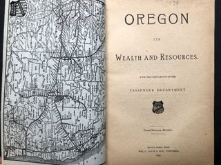 1890 Promotional Booklet: Oregon, its Wealth and Resources