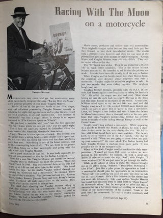 3 issues of American Motorcycling Magazine, March, May and June 1962