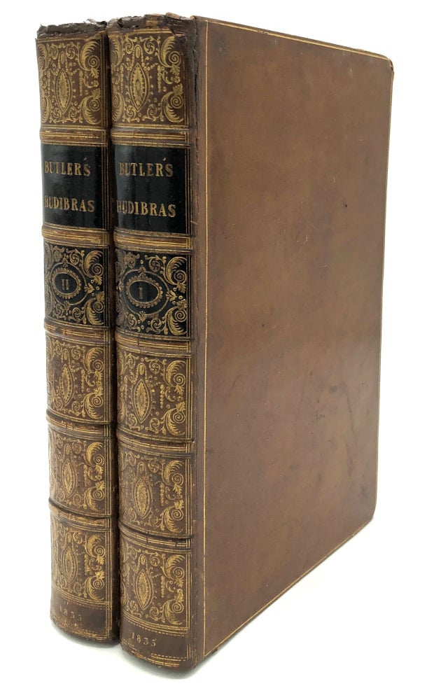 Item #H22935 Hudibras, 2 volumes, 1835, finely bound, extra-illustrated. Samuel Butler, Rev. Treadway Russel Nash.