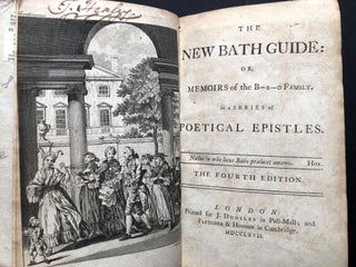 The New Bath Guide: or, Memoirs of the B--R--D Family. In a Series of Poetic Epistles