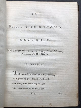 The New Bath Guide: or, Memoirs of the B--R--D Family. In a Series of Poetic Epistles
