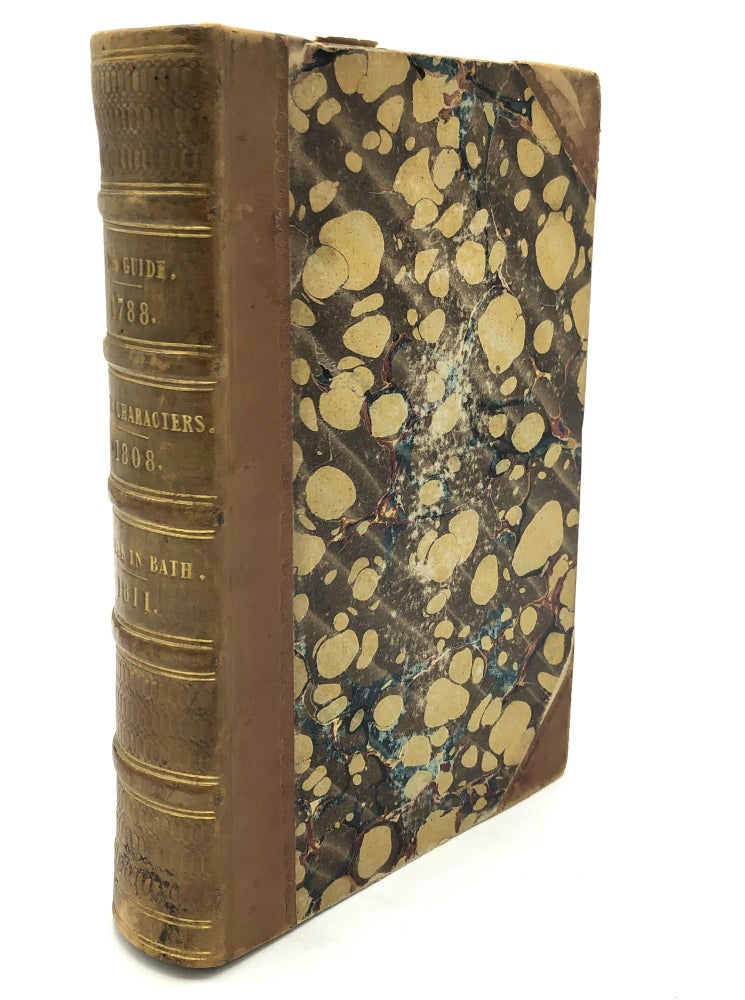 Item #H22984 Bound volume with 3 works on Bath: The New Bath Guide or Memoirs of the B--N--R--D Family (1788); Bath Characters: or Sketches from Life (1808); The Wonders of a Week at Bath; in a Doffrel Address (1811). Christopher Anstey, Peter Paul Pallet, John Cameron Hobhouse, pseud. for Richard Warner.