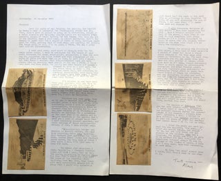 File of 16 letters & postcards, etc., 1973-1992 from Davies to fellow poet Richard Dillon