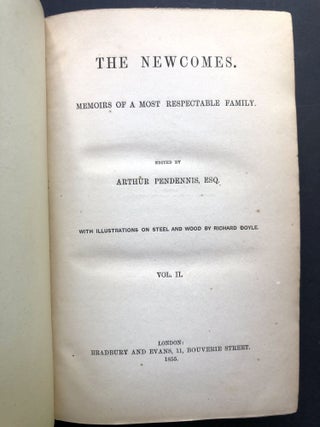 The Newcomes, Vol. II only
