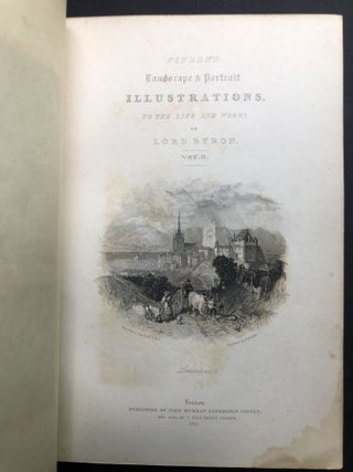Finden's Illustrations of the Life and Works of Lord Byron With Original and Selected Information on the Subjects of the Engravings, 3 volumes
