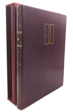 Item #H23244 Satan in Goray (1981) finely bound in full morocco, inscribed by Singer, with signed...