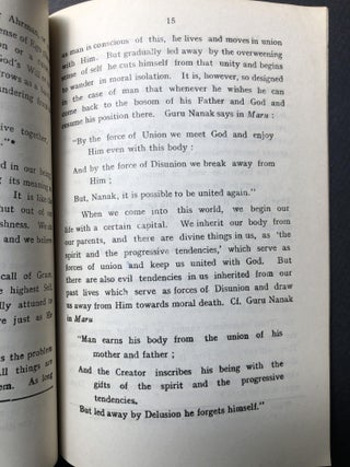 The Sikh Prayer (1956) and The Sikh Religion, An Outline of its Doctrines (1958)