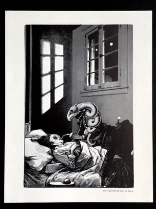 Scenes from Lautreamont's Maldoror (small portfolio of ten collages)