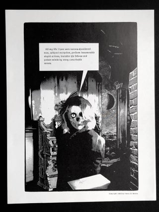 Scenes from Lautreamont's Maldoror (small portfolio of ten collages)