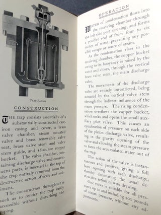 1906 brochure: The Remedy for Steam Trap Troubles, the Greenaway Steam Trap