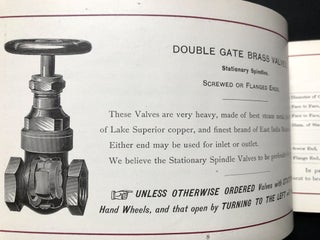 1895 catalog of Valves and Water Gates