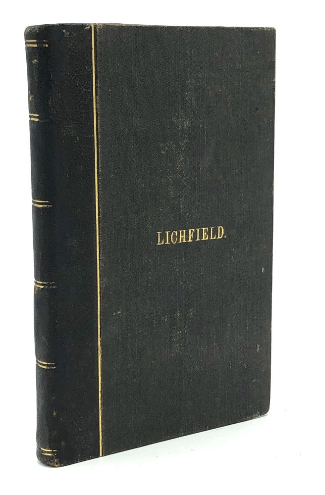 Item #H23862 Handbook for Lichfield Cathedral...Handbook for the City of Lichfield. John Hewitt.