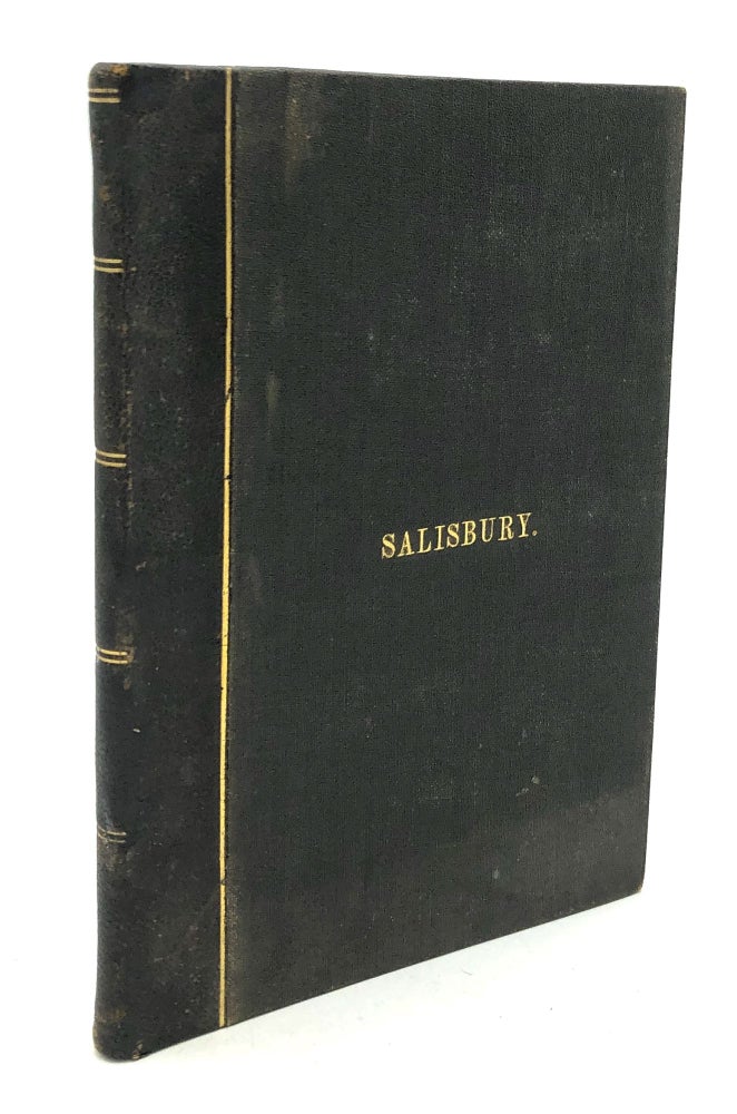 Item #H23865 Brown's Stranger's Handbook and illustrated guide to Salisbury Cathedral...