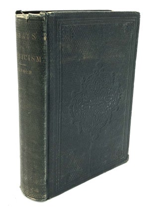 Item #H23970 Essays in Criticism. Matthew Arnold