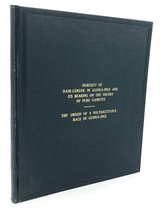 Item #H24014 Heredity of Hair-Length in Guinea-Pigs and its Bearing on the theory of Pure Games;...
