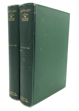 Item #H24030 Love-Life in Nature: The Story of the Evolution of Love, 2 volumes. Wilhelm Bolsche,...