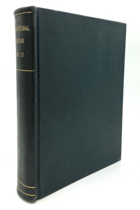 Item #H24039 The Architectural Record, Vol. LVII, January - June 1925, bound volume