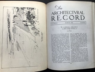 The Architectural Record, Vol. LVII, January - June 1925, bound volume