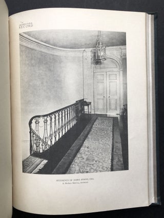 The Architectural Record, Vol. LVII, January - June 1925, bound volume